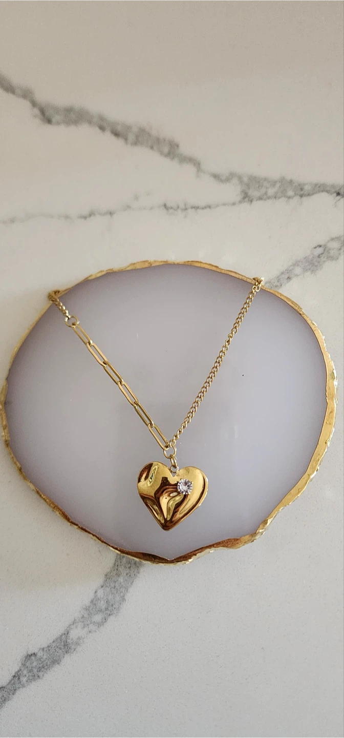 18k Gold Plated Stainless Steel Pendant Necklaces - photo 2
