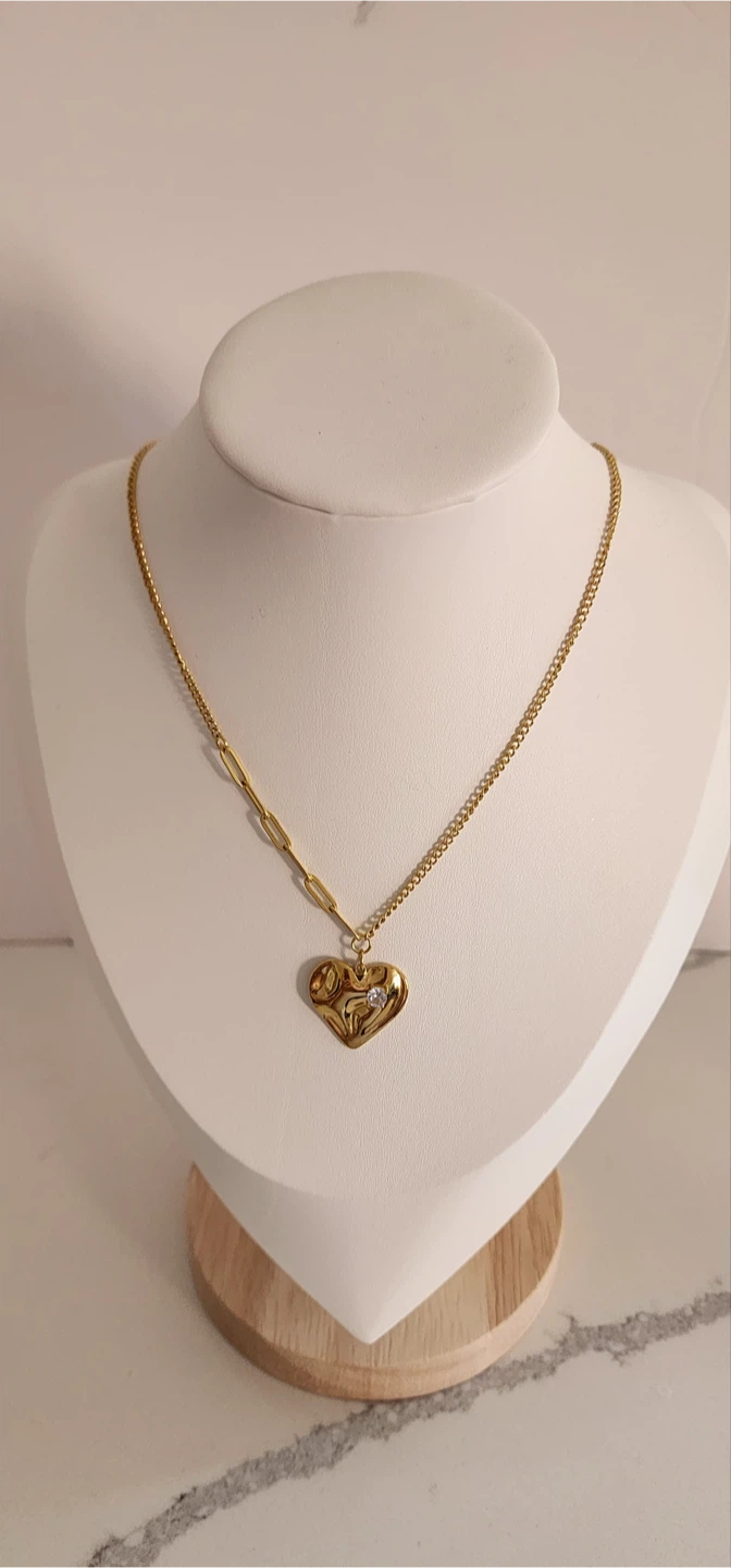 18k Gold Plated Stainless Steel Pendant Necklaces - photo 3