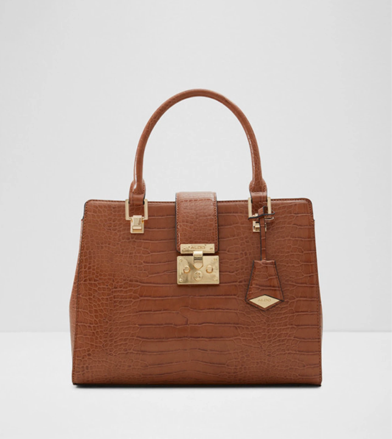 New Aldo Dulin Croc Embossed Handbag - photo 2