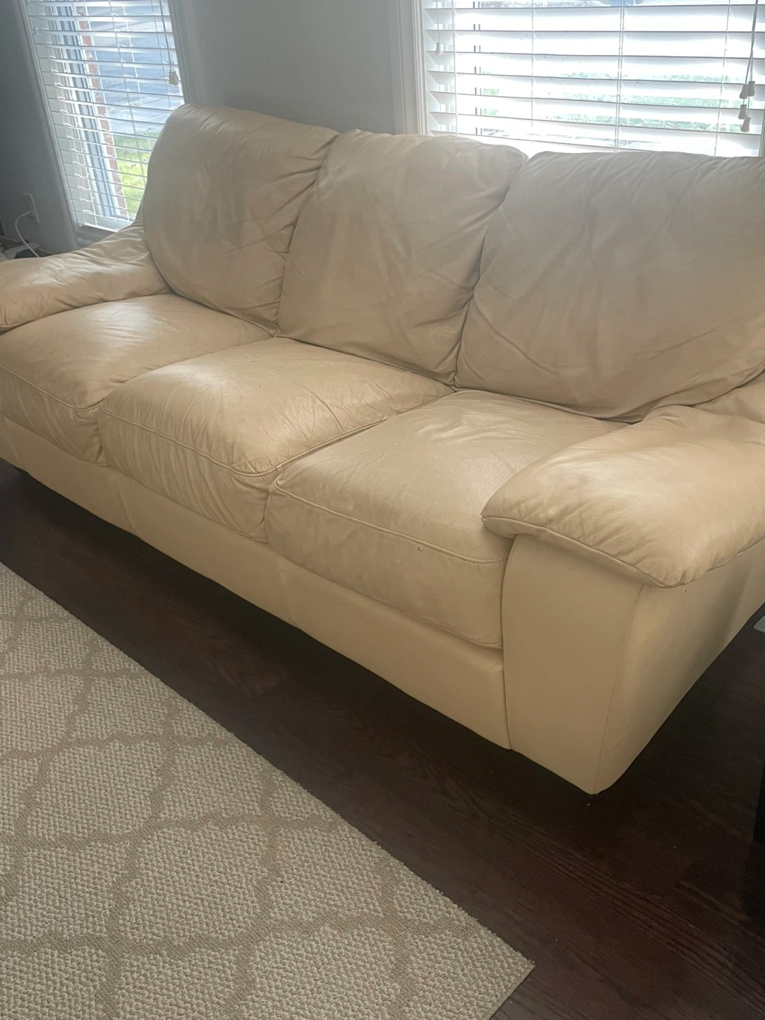 ITALSOFA Beige Leather Sofa Set 8 seats - photo 3