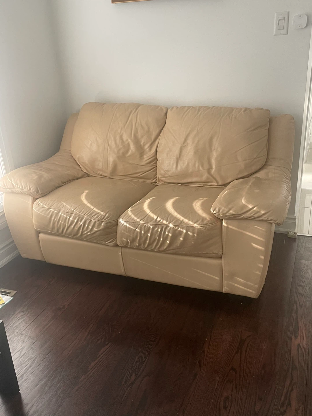 ITALSOFA Beige Leather Sofa Set 8 seats - photo 4