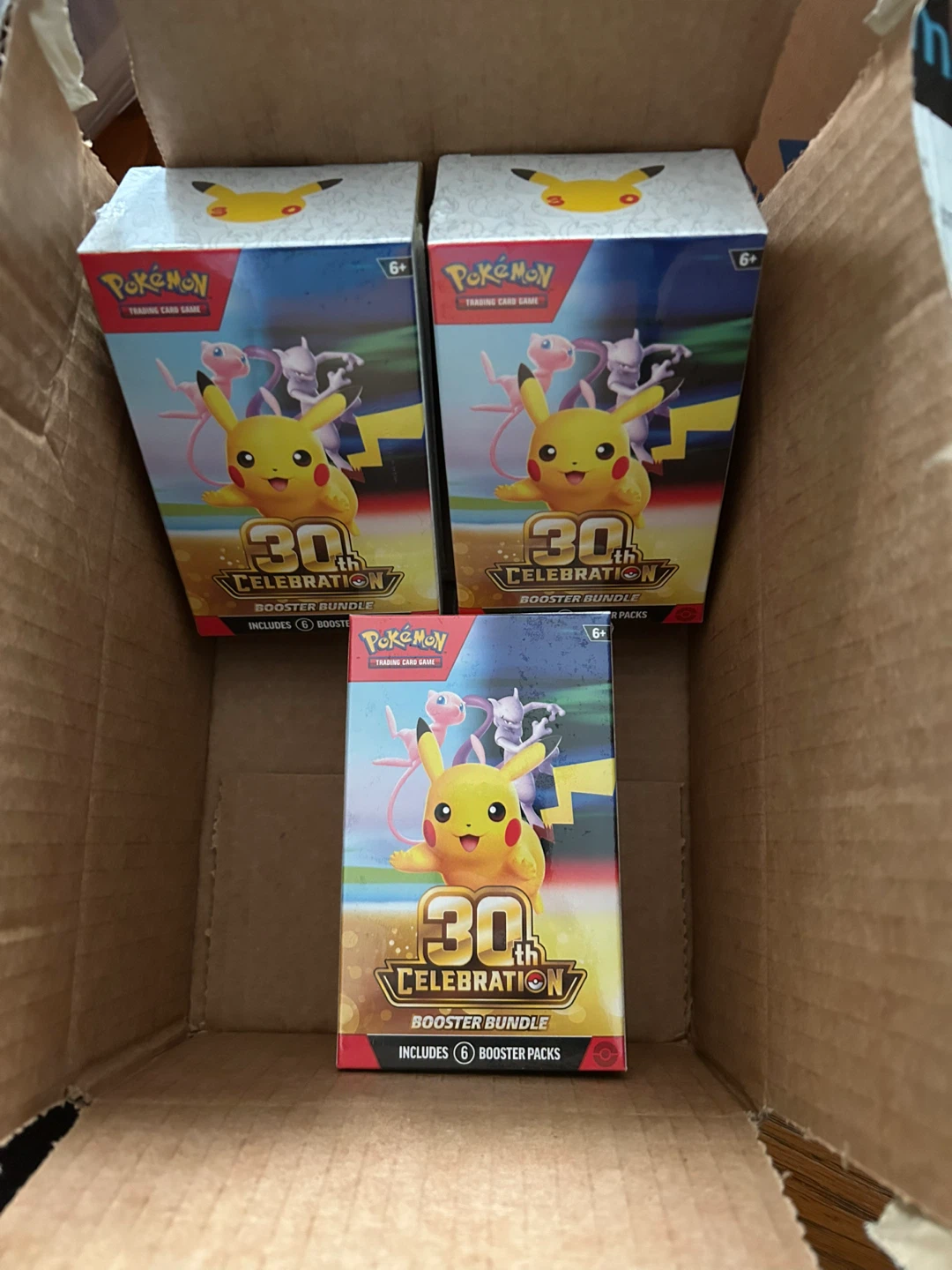 3 Pokemon 30th Celebration Booster Bundles
