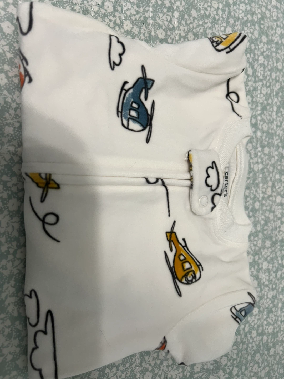 Carter's Helicopter Print Sleepsuit 12m - photo 4
