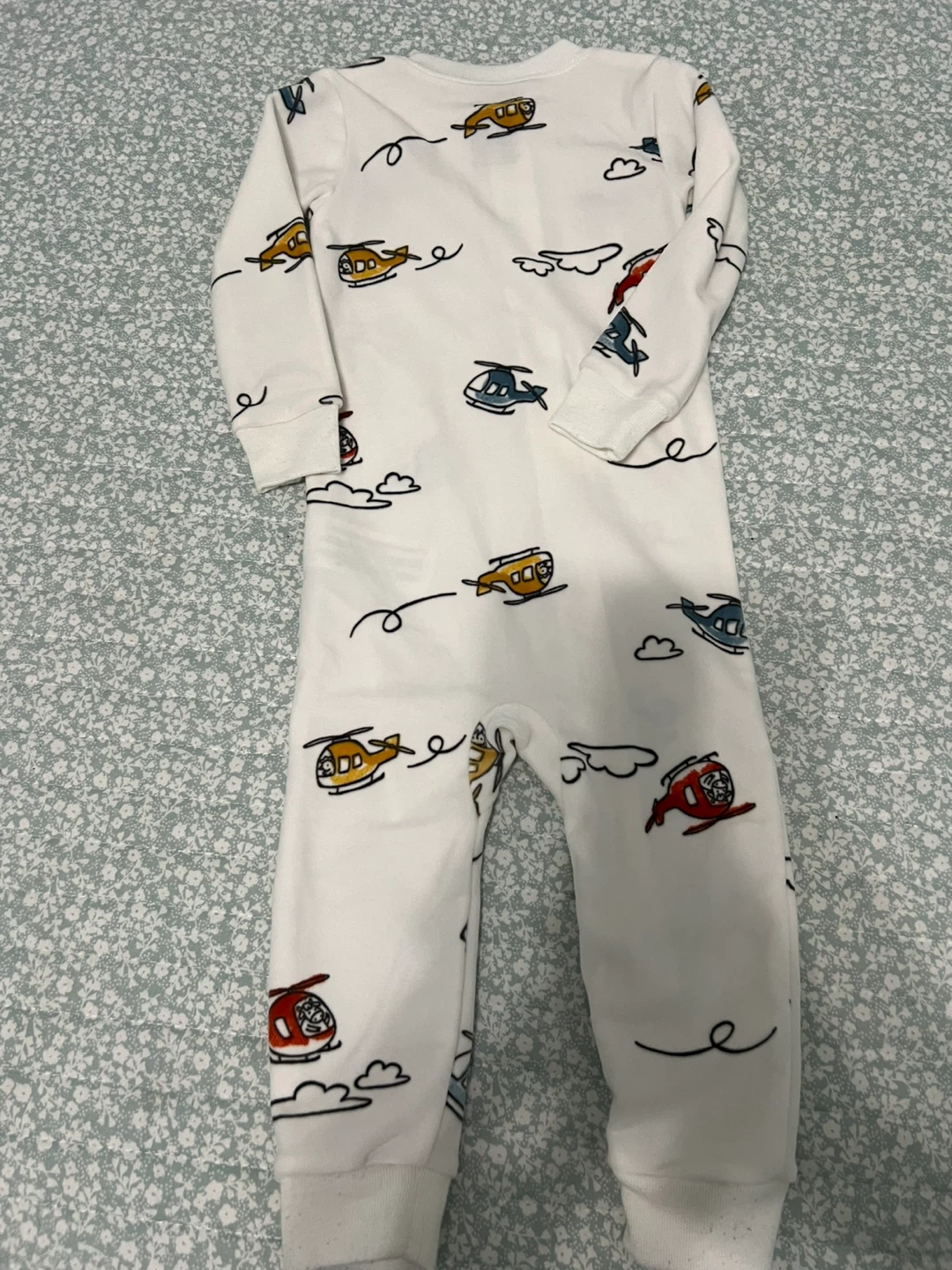 Carter's Helicopter Print Sleepsuit 12m - photo 3