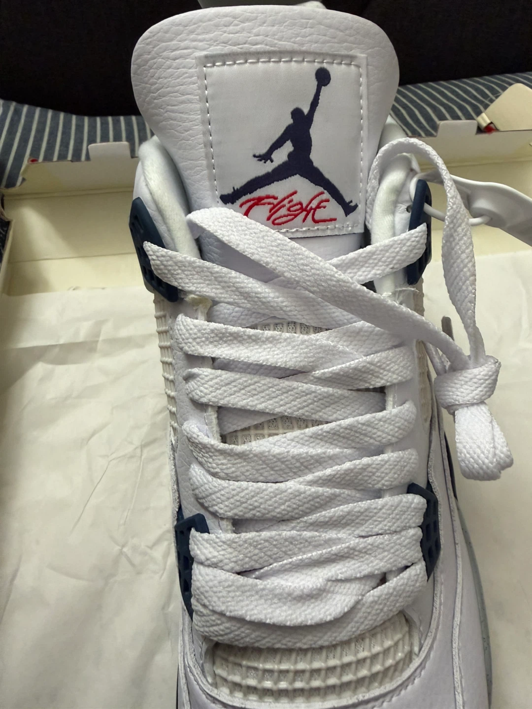 Jordan 4 Midnight Navy - photo 2