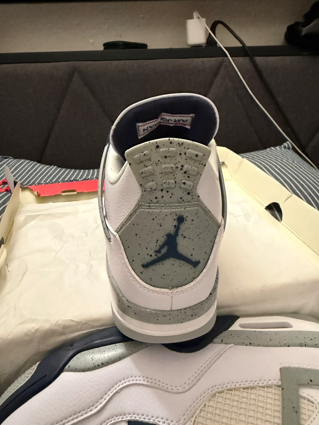 Jordan 4 Midnight Navy - photo 5