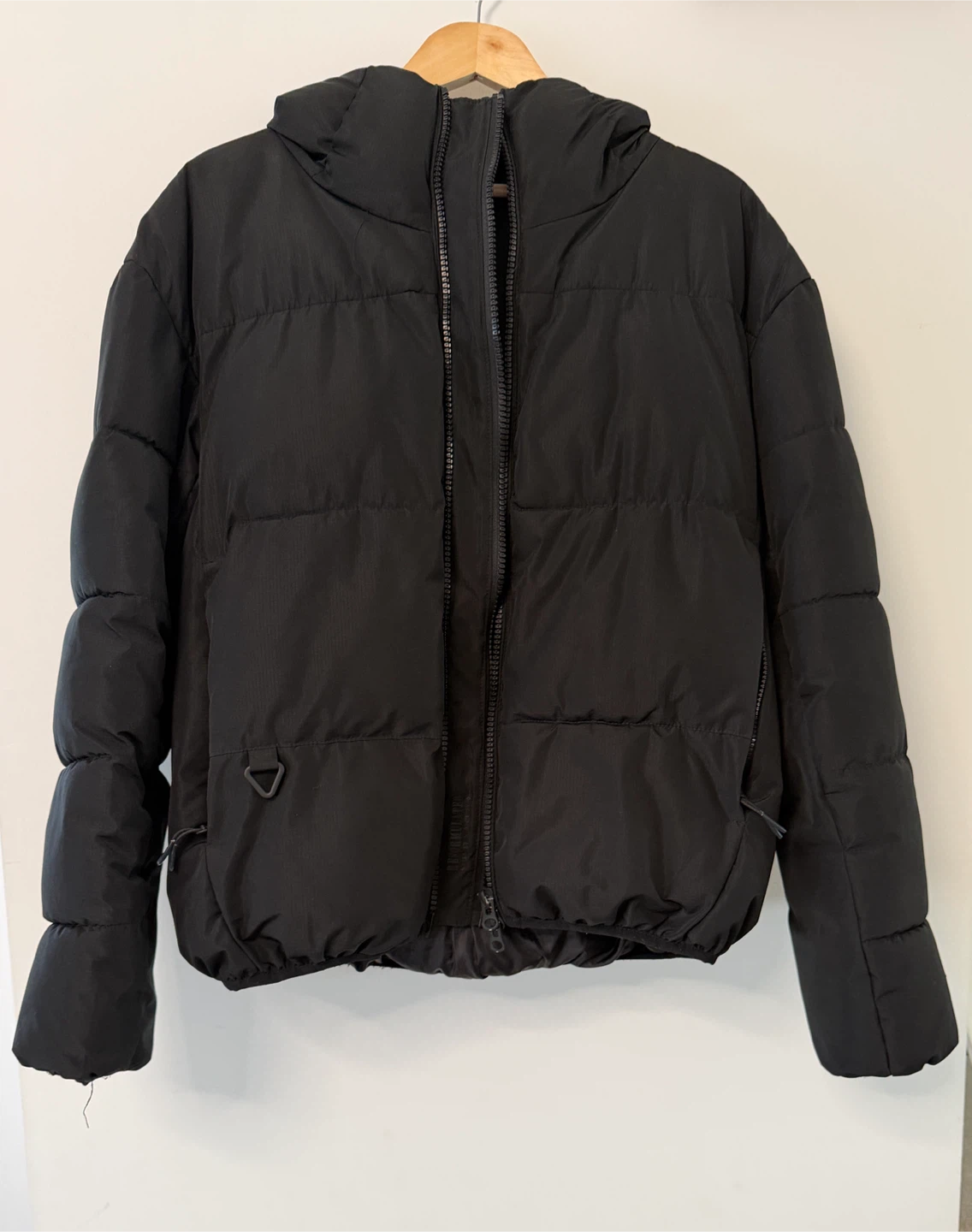 Zara Black Winter Puffer Jacket Size S - photo 3