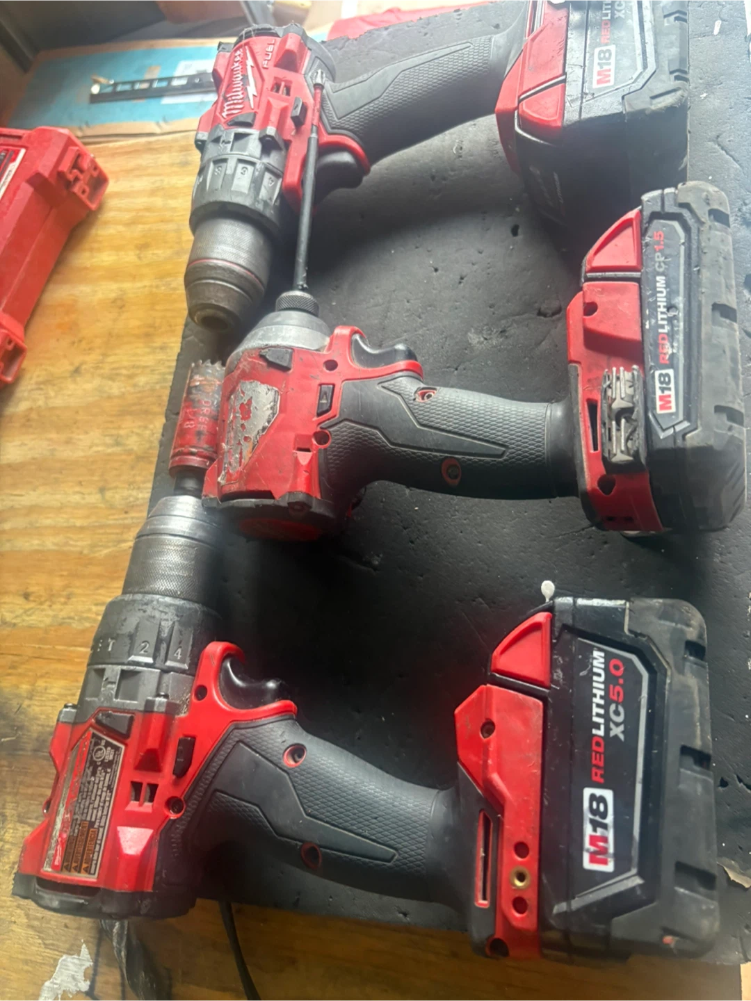 Milwaukee M18 Cordless Drill and Impact Driver Set