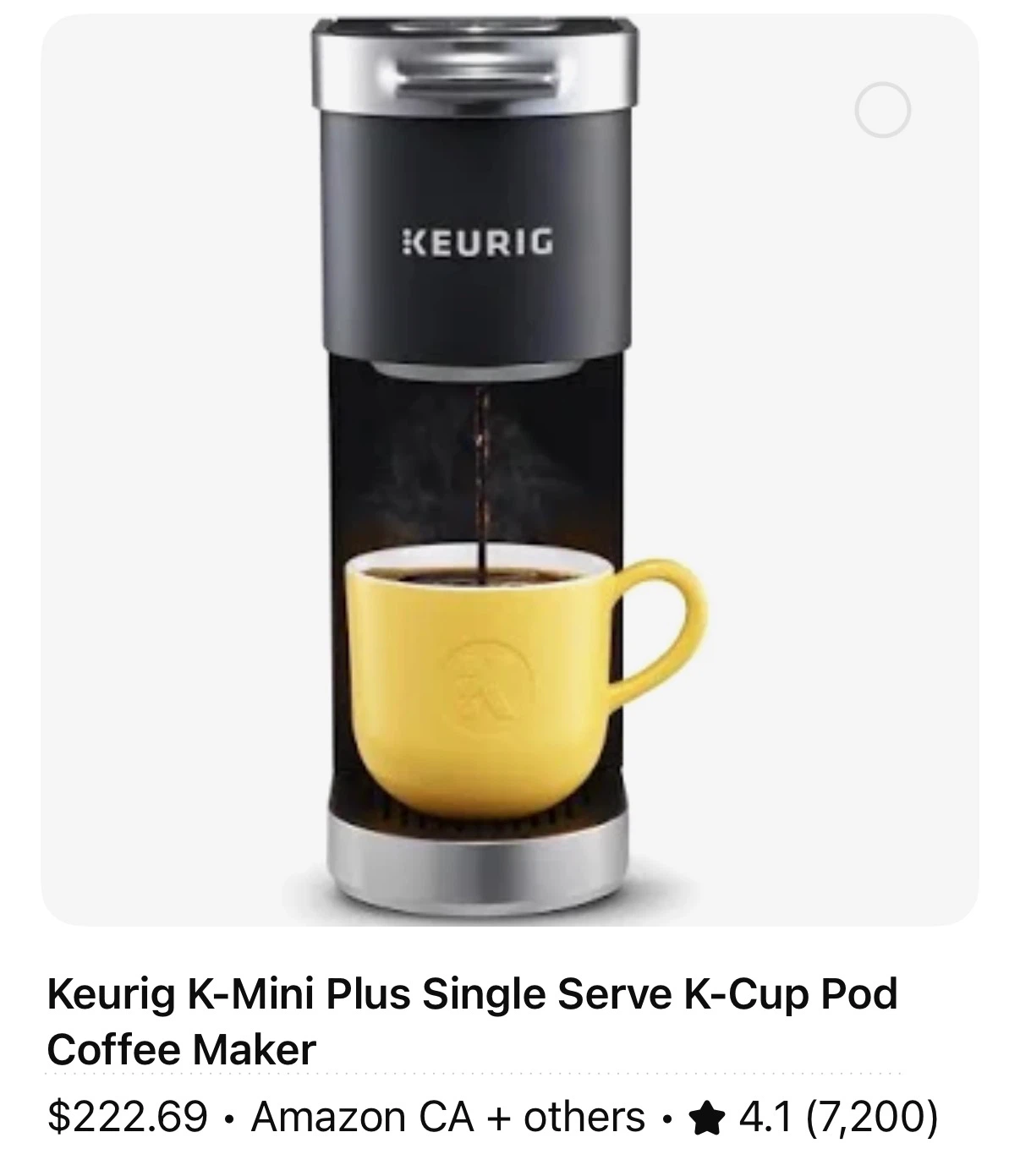 Keurig K-Mini Single Serve Coffee Maker