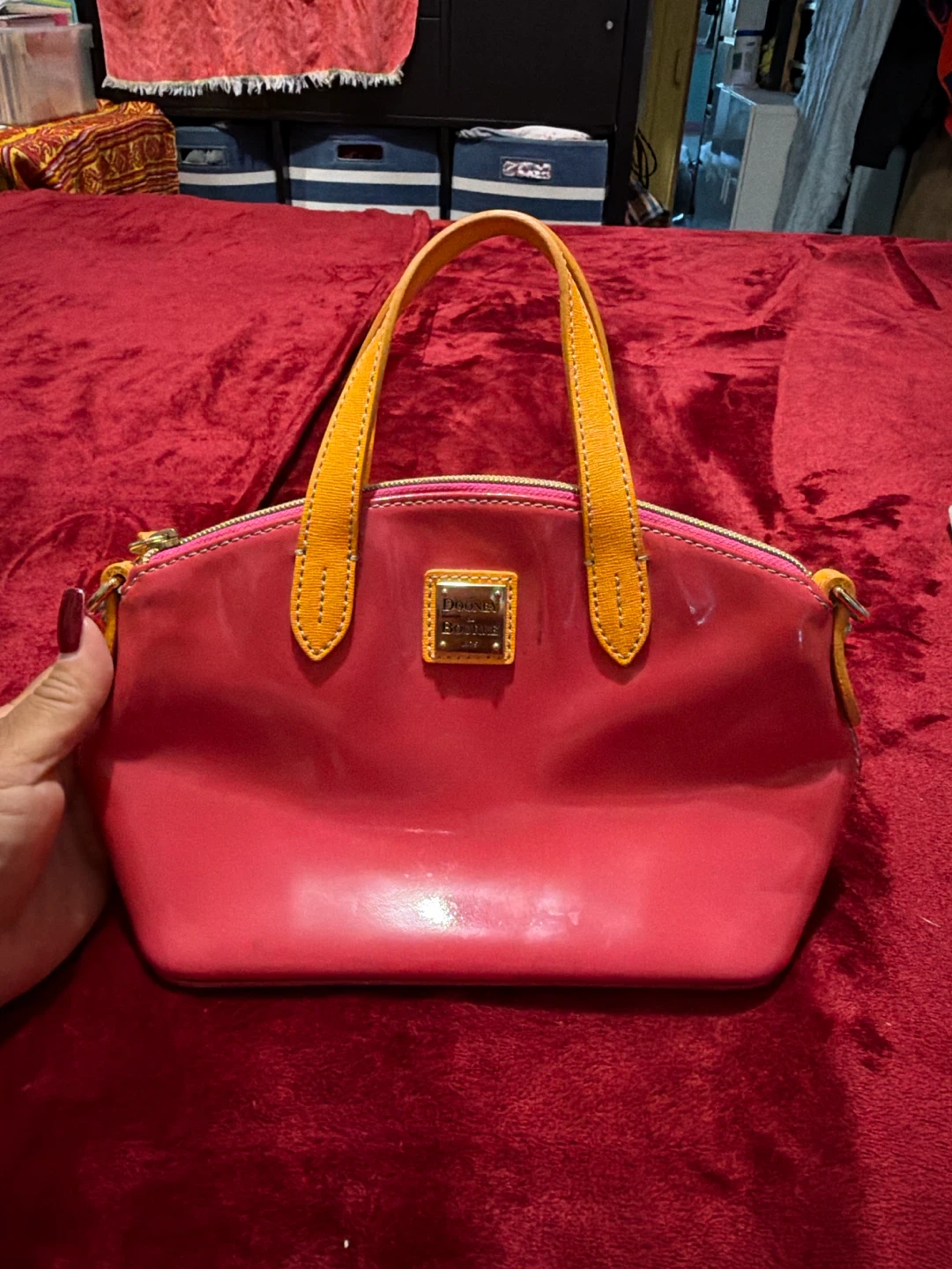 Dooney & Bourke Patent Leather Handbag