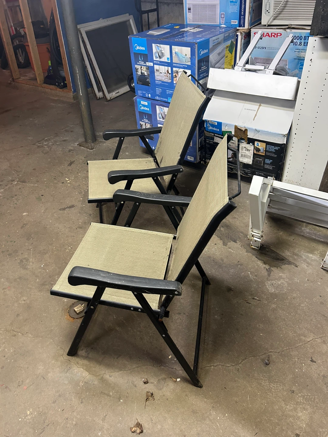 Set of 2 Folding Outdoor Chairs - photo 2