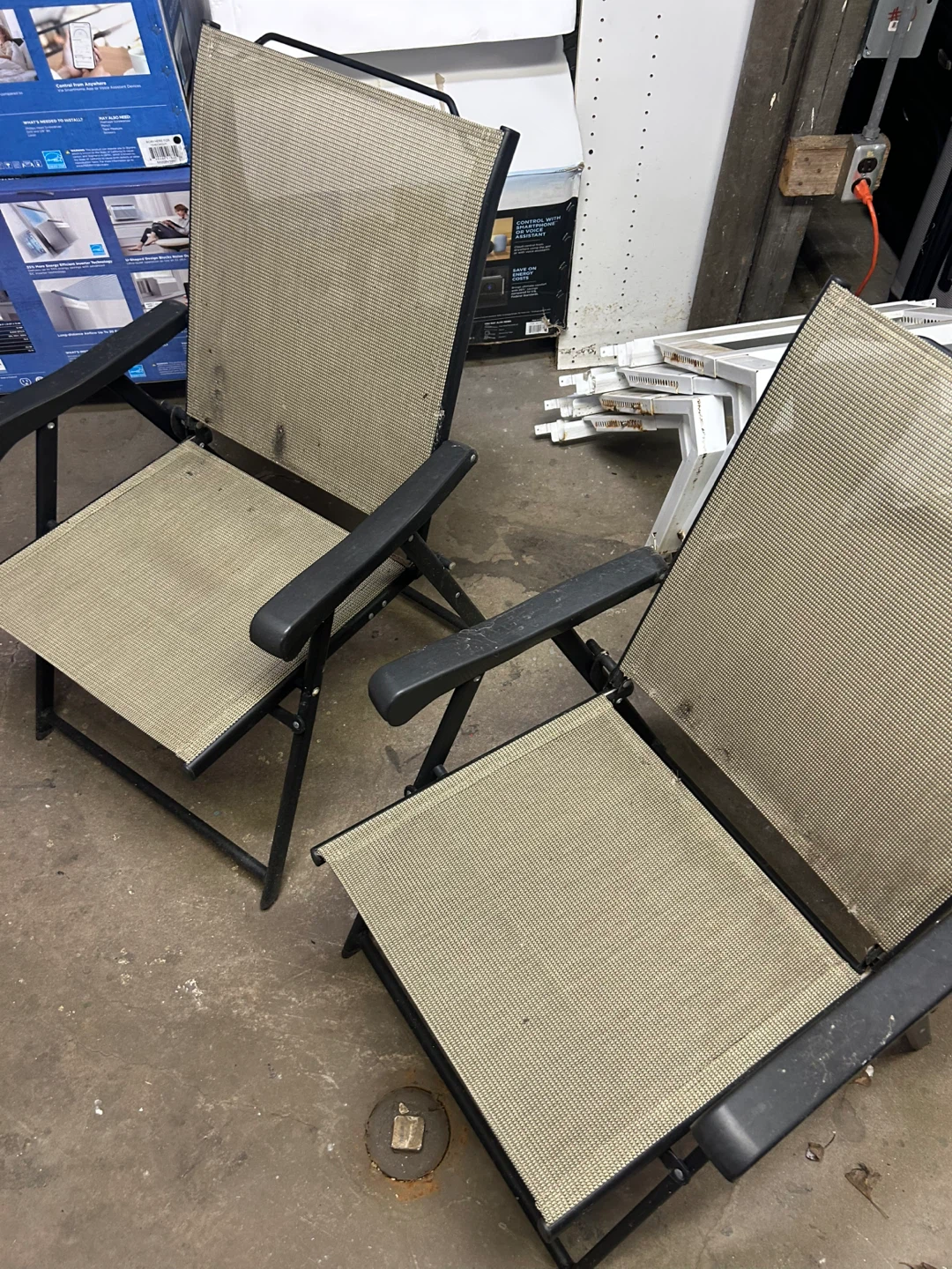 Set of 2 Folding Outdoor Chairs - photo 3