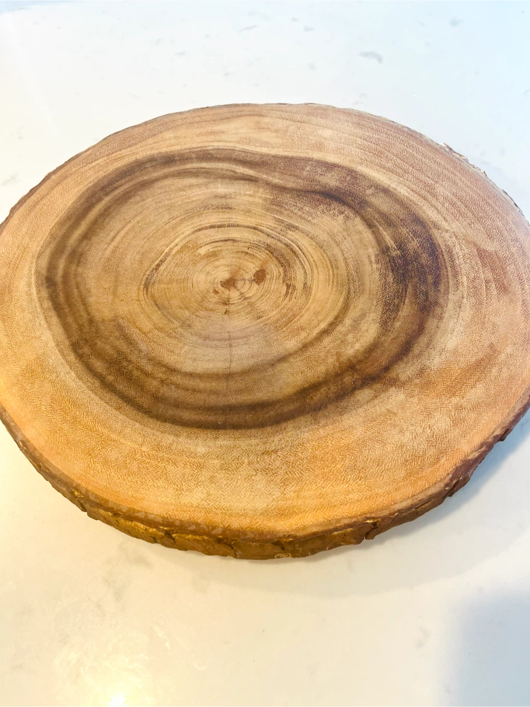 Acacia Wood Round Serving Board