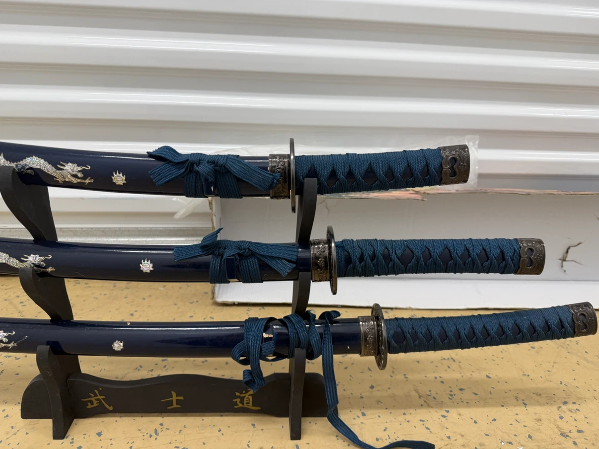 Decorative Sword Set with Stand