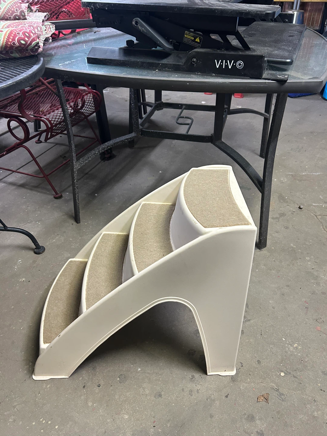 Pet Stairs 4-Step Cream Colored - photo 2