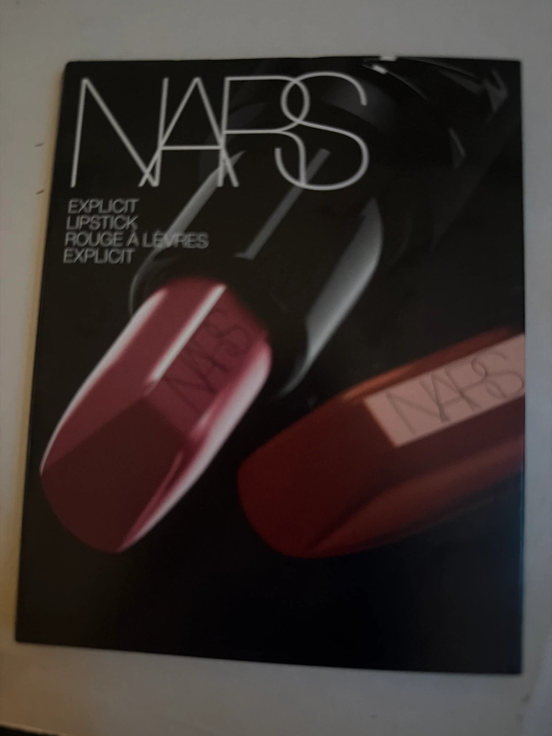 $10 for 4  / $25 for 11 NARS 4 Explicit Lipstick Sample Set