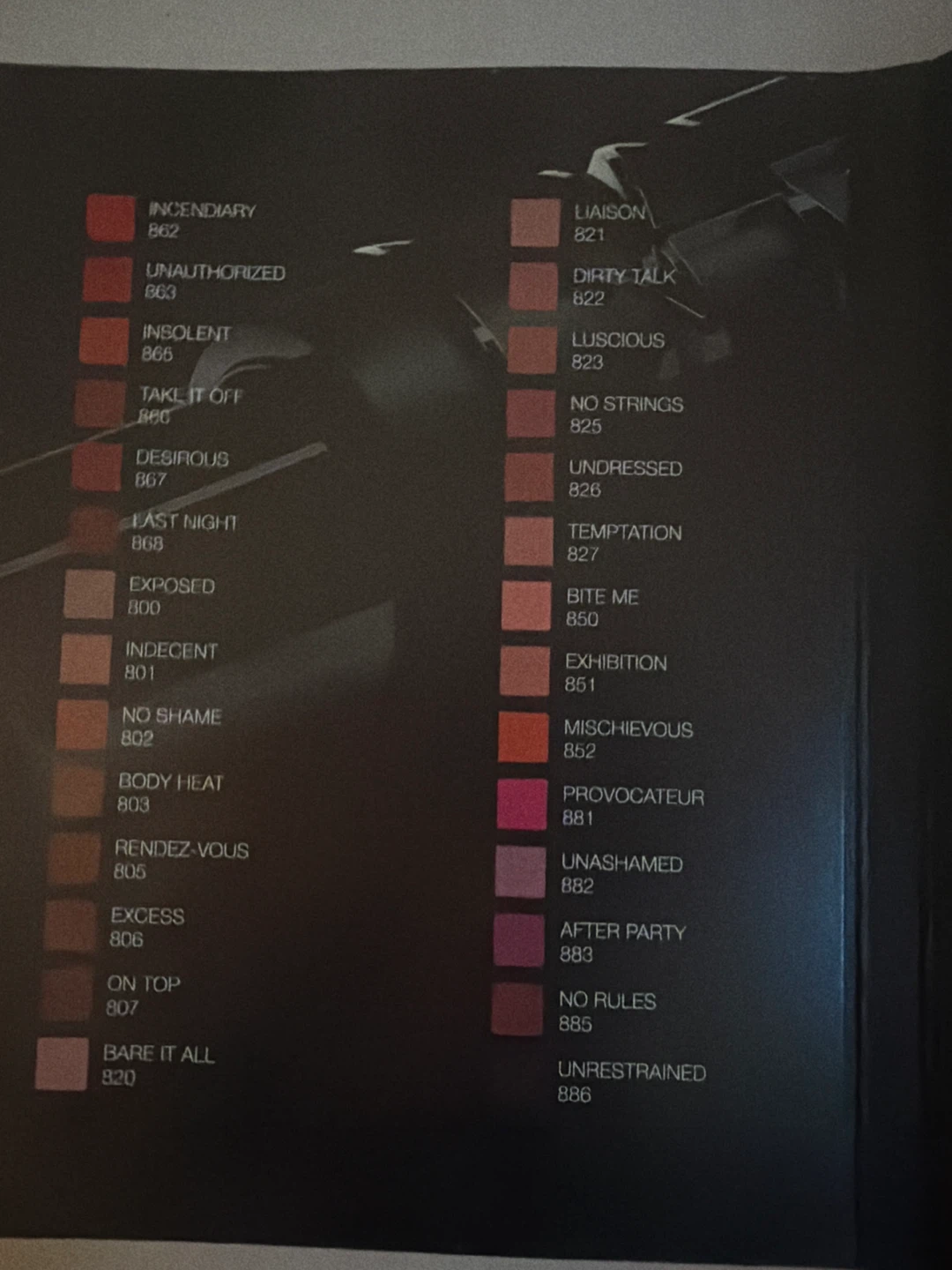 $10 for 4  / $25 for 11 NARS 4 Explicit Lipstick Sample Set - photo 3