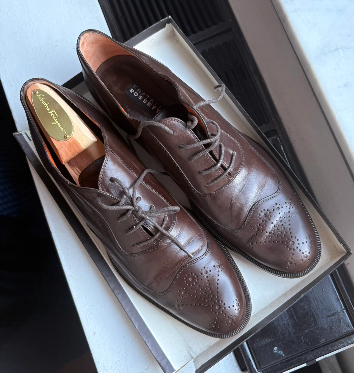 Fratelli Rossetti leather shoes women’s size 41