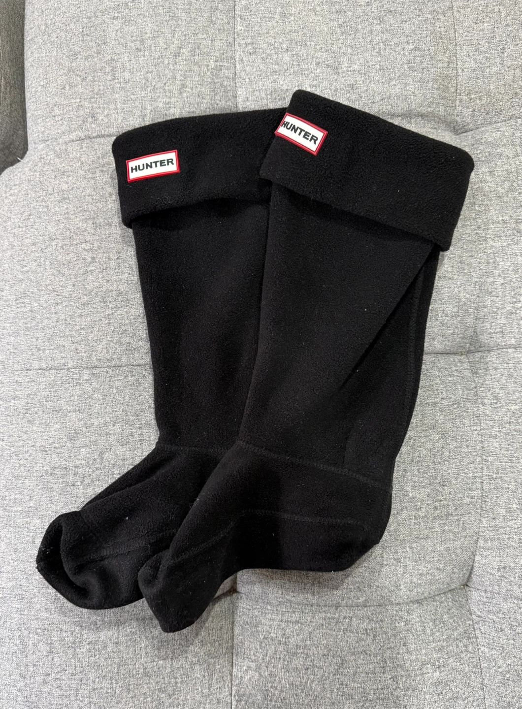 Hunter Boot Socks - Black size medium