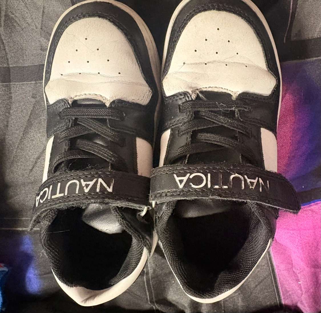 Nautica Black and White Kids Sneakers - photo 2
