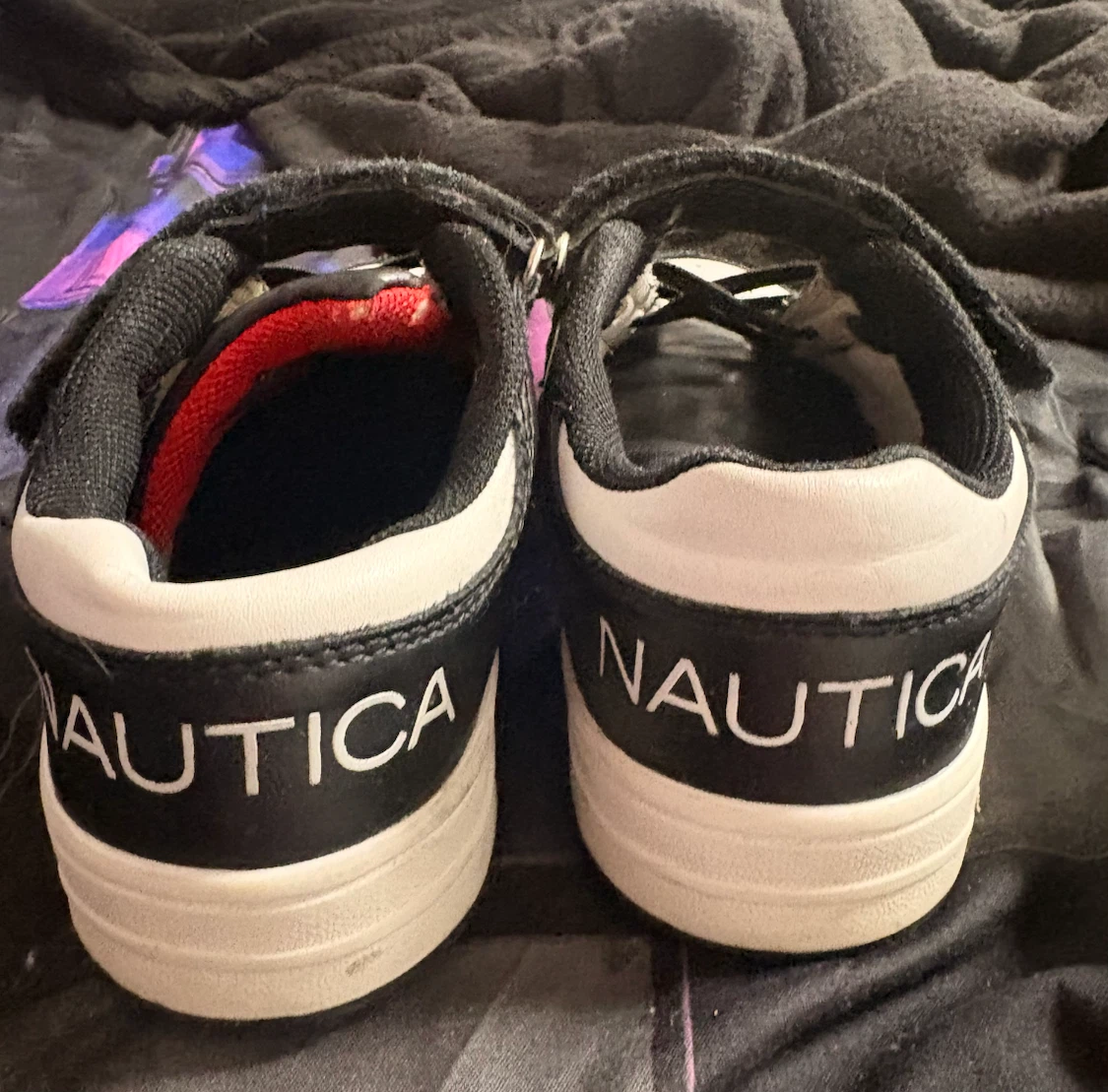 Nautica Black and White Kids Sneakers - photo 3