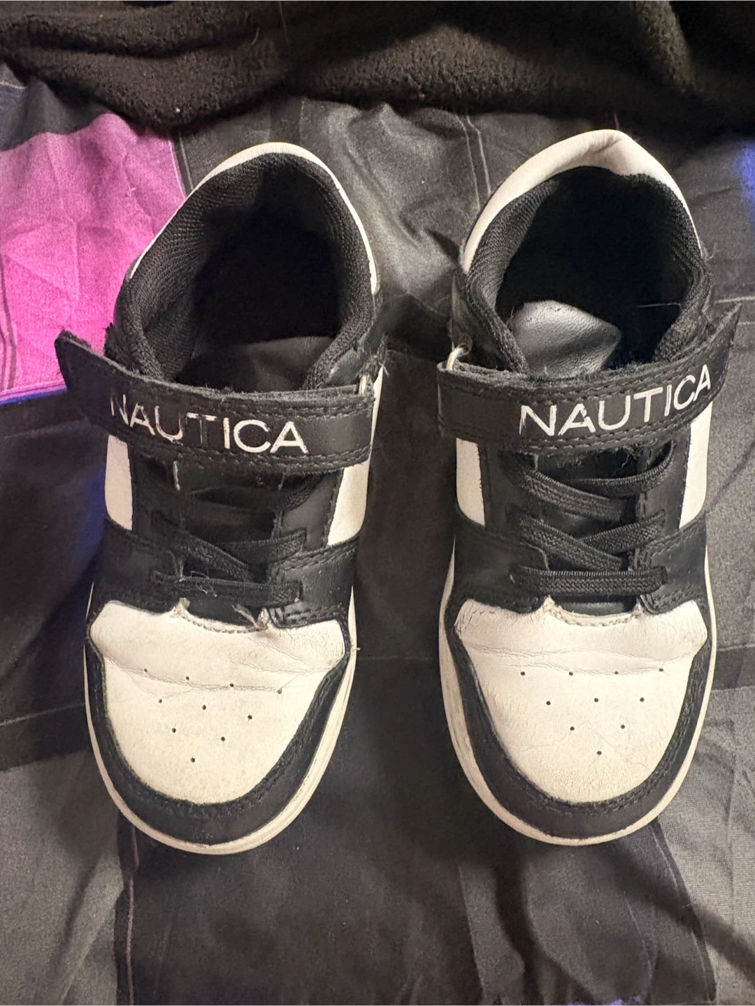 Nautica Black and White Kids Sneakers - photo 5