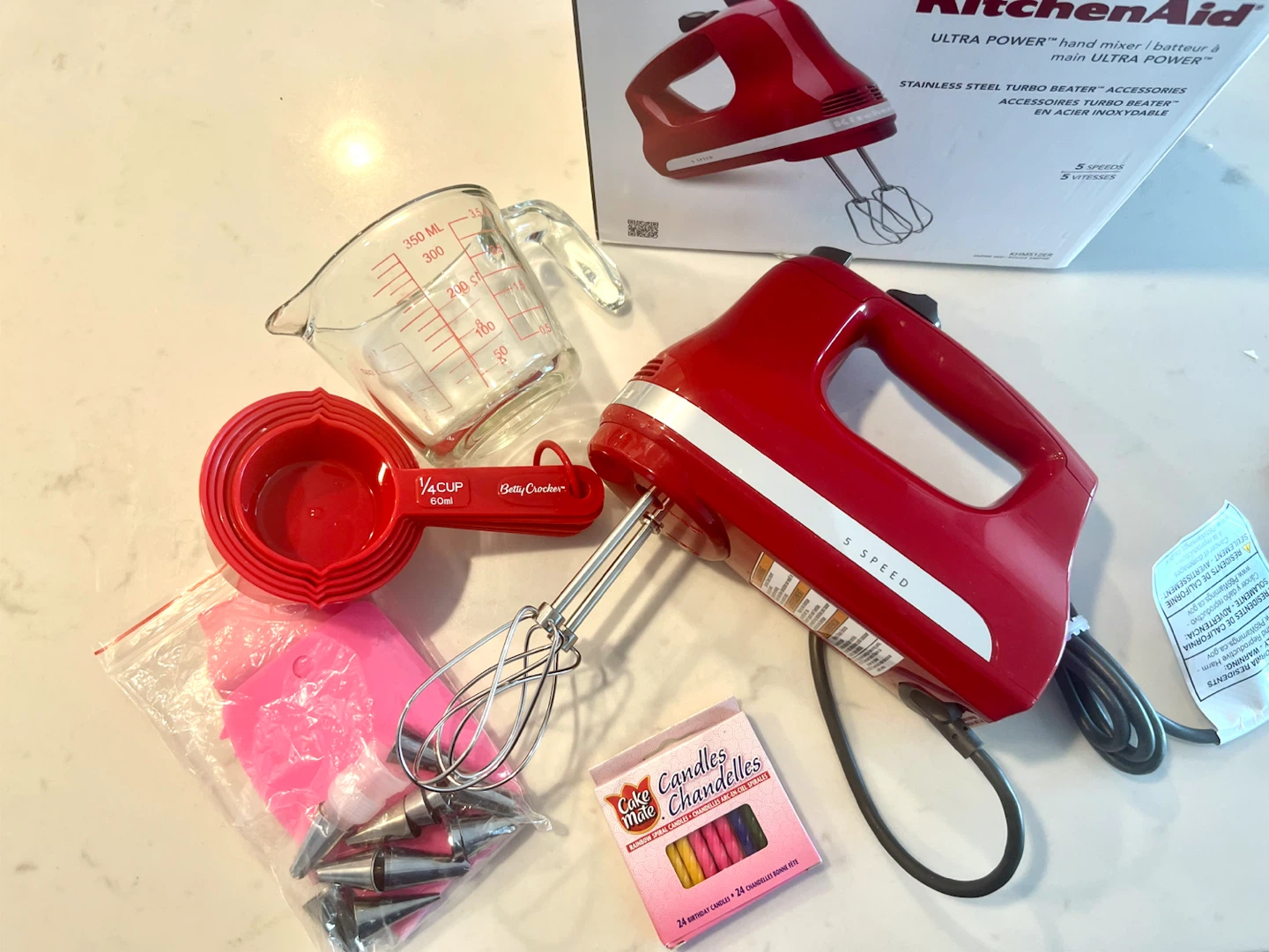 KitchenAid Hand Mixer and Baking Bundle