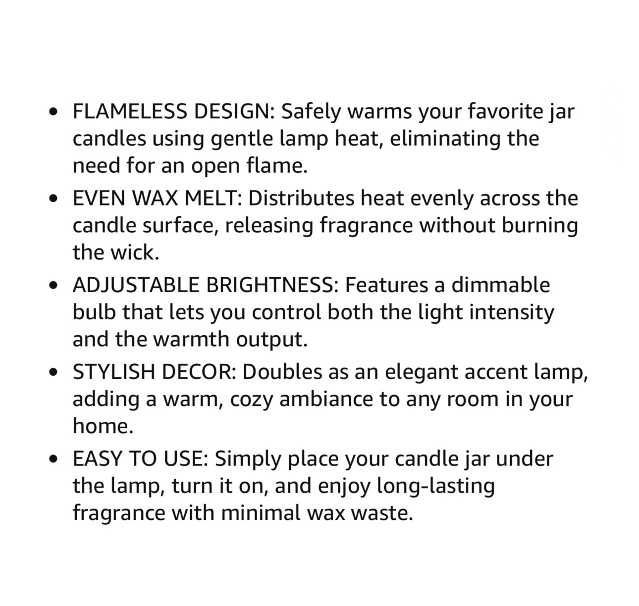 Brand new 9.4” X 4.2” Candle Warmer Lamp with Timer - photo 4