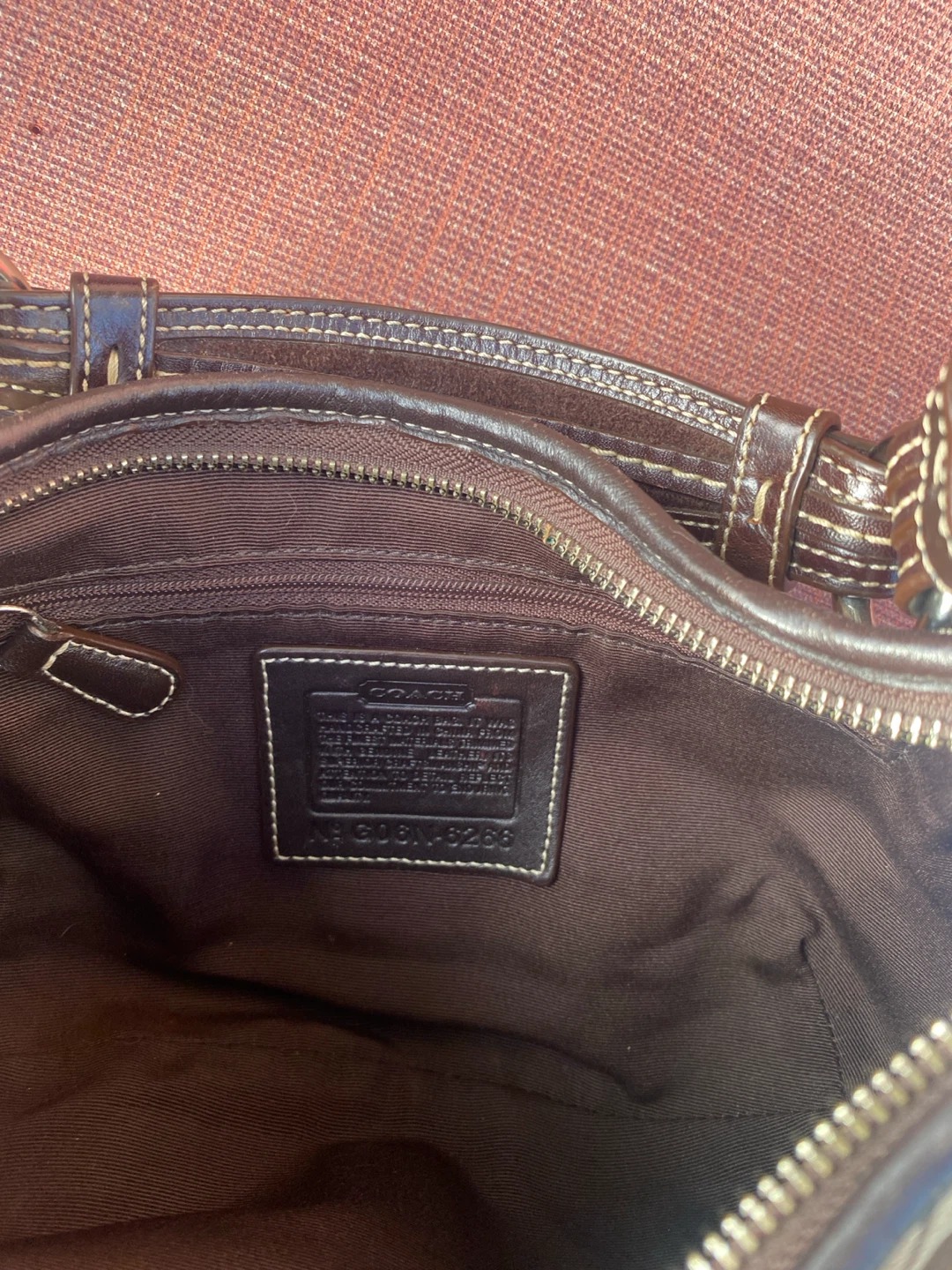 Coach Signature Hobo  soho Bag Brown. - photo 4