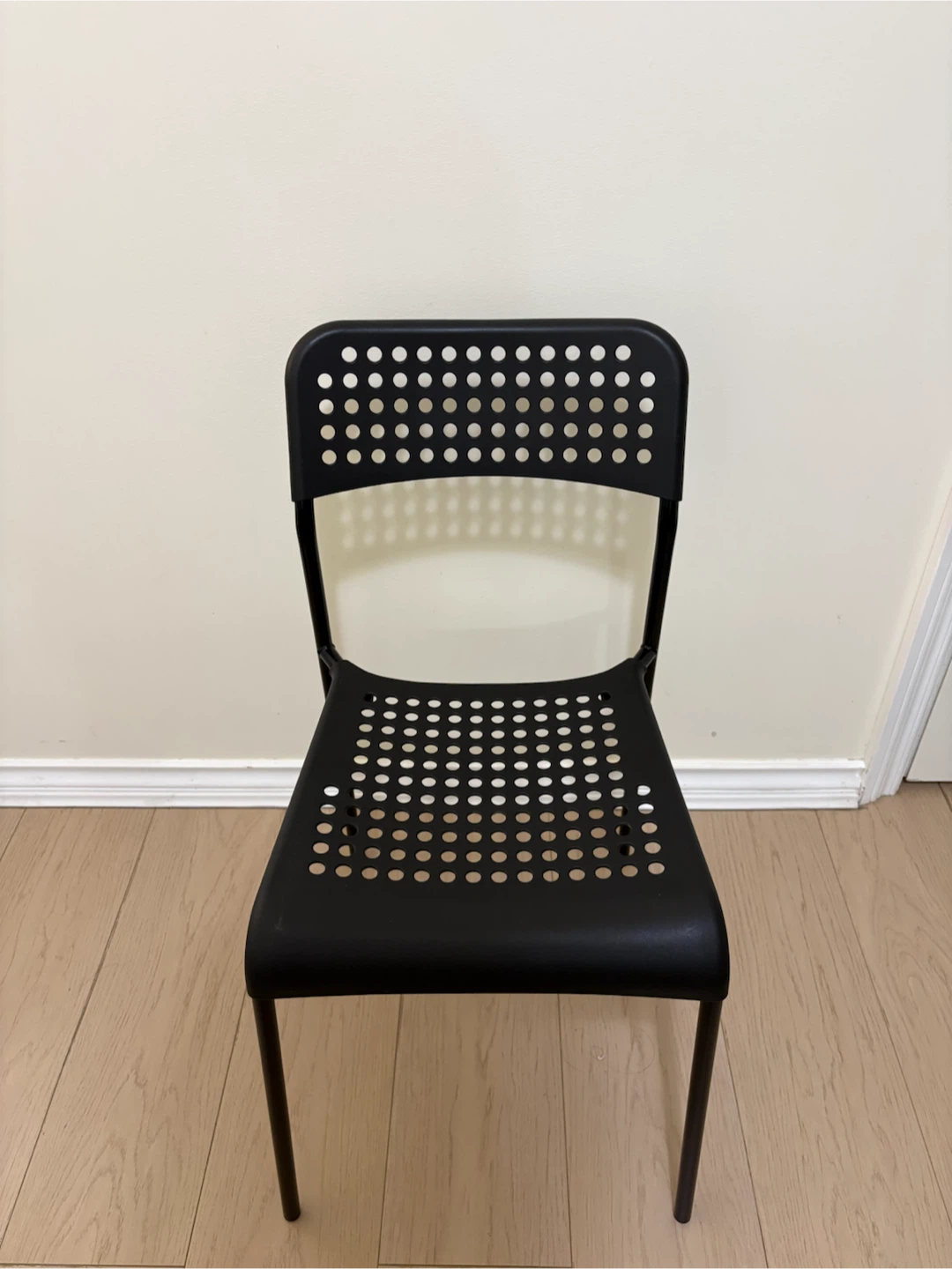 IKEA Black Dining Table + 4 Chairs Set - photo 5