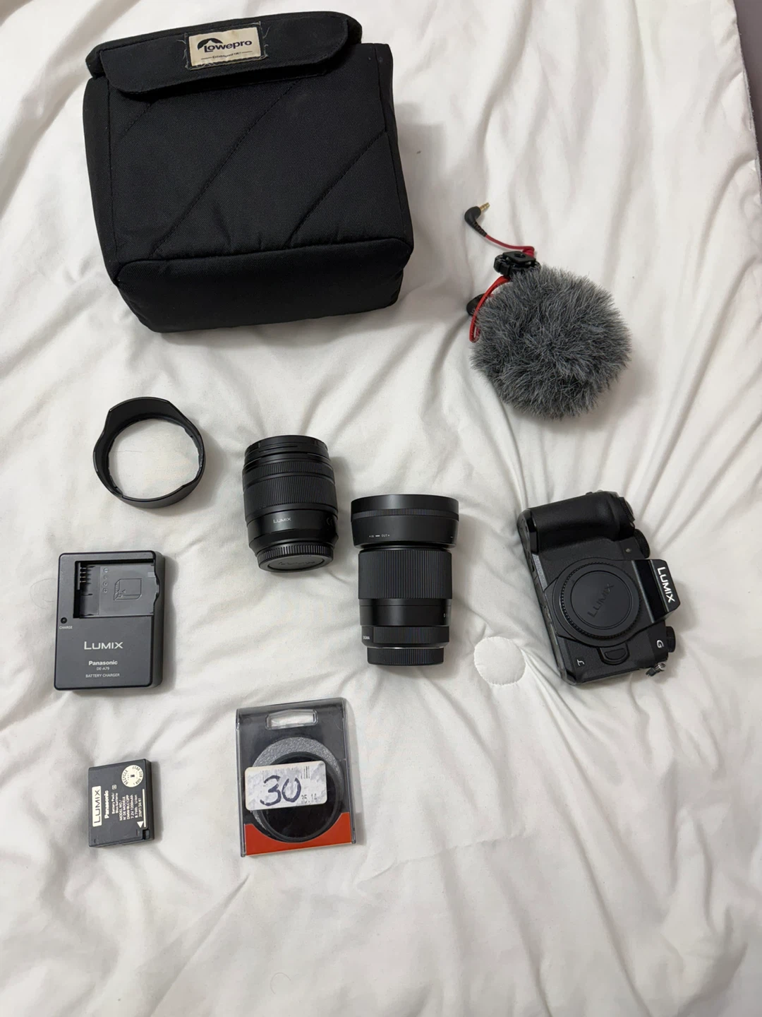 Panasonic Lumix Camera Kit with Lenses and Accessories - photo 2