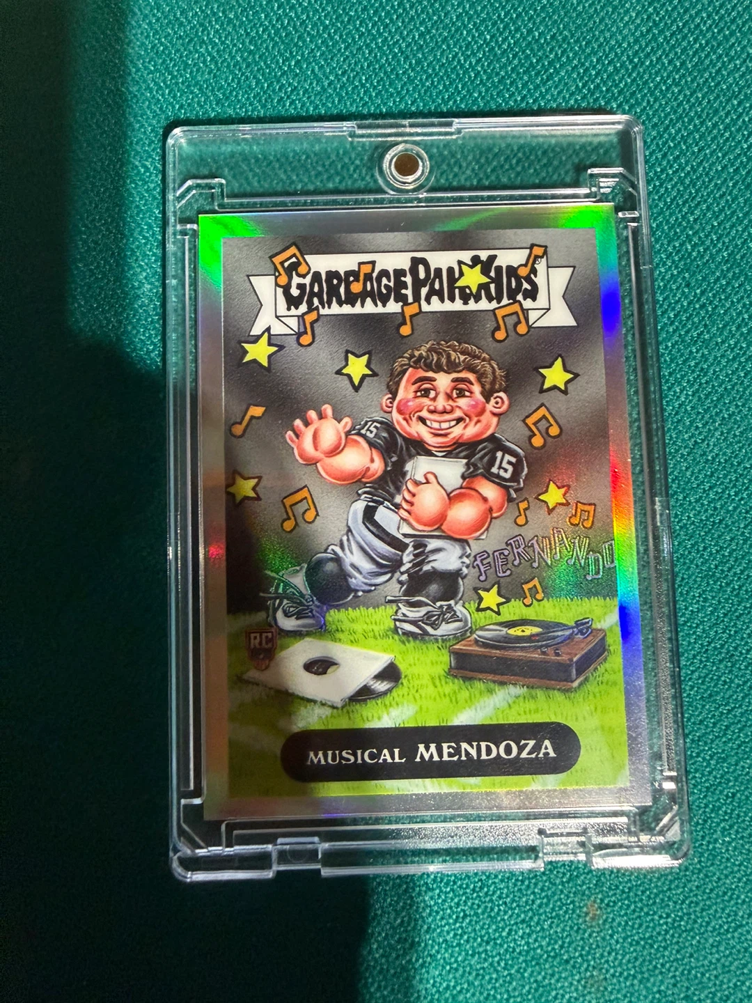 2026 Garbage Pail Kids Musical Mendoza Fernando Mendoza Card