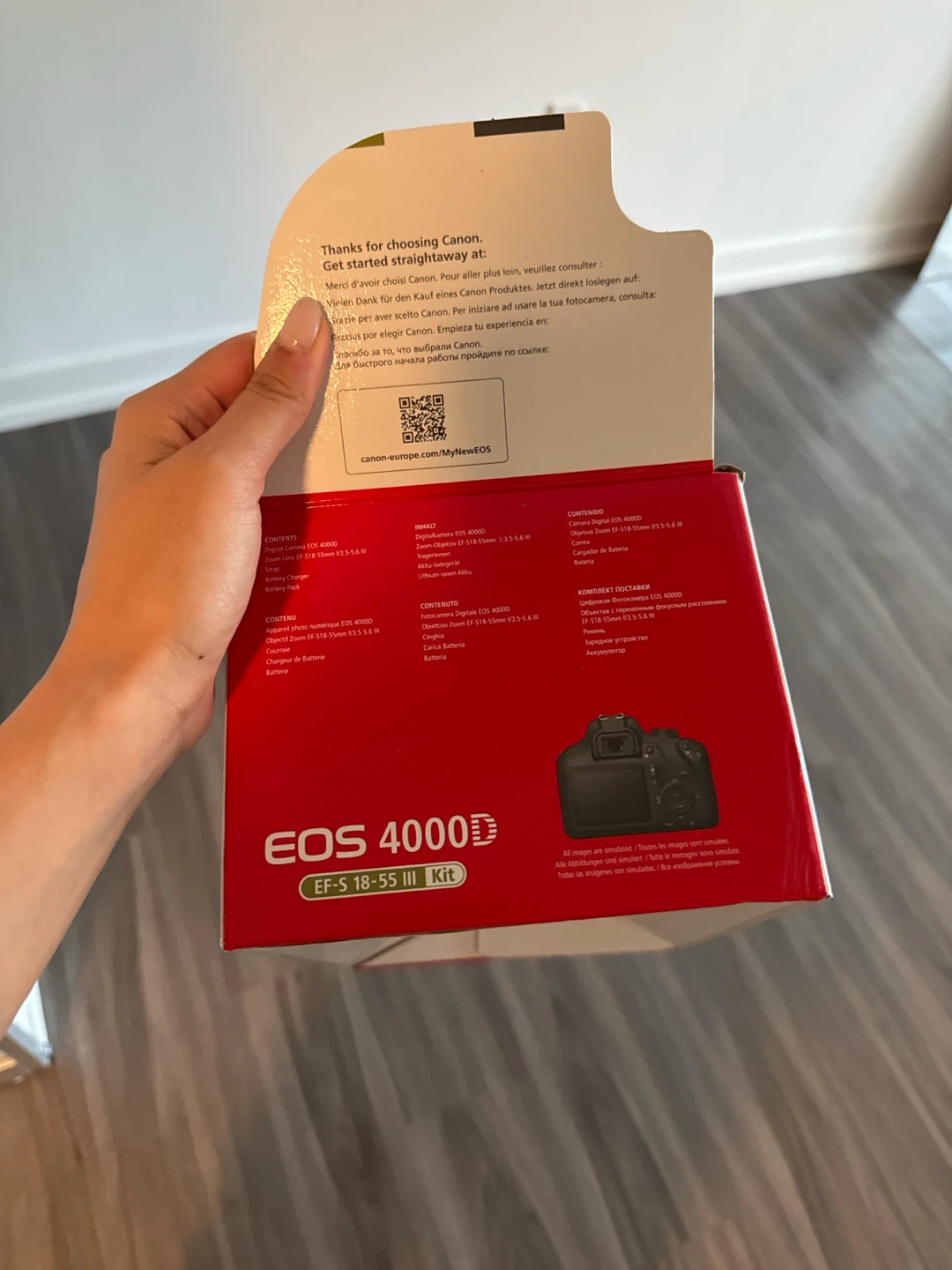 Canon EOS 4000D Camera Kit - photo 4