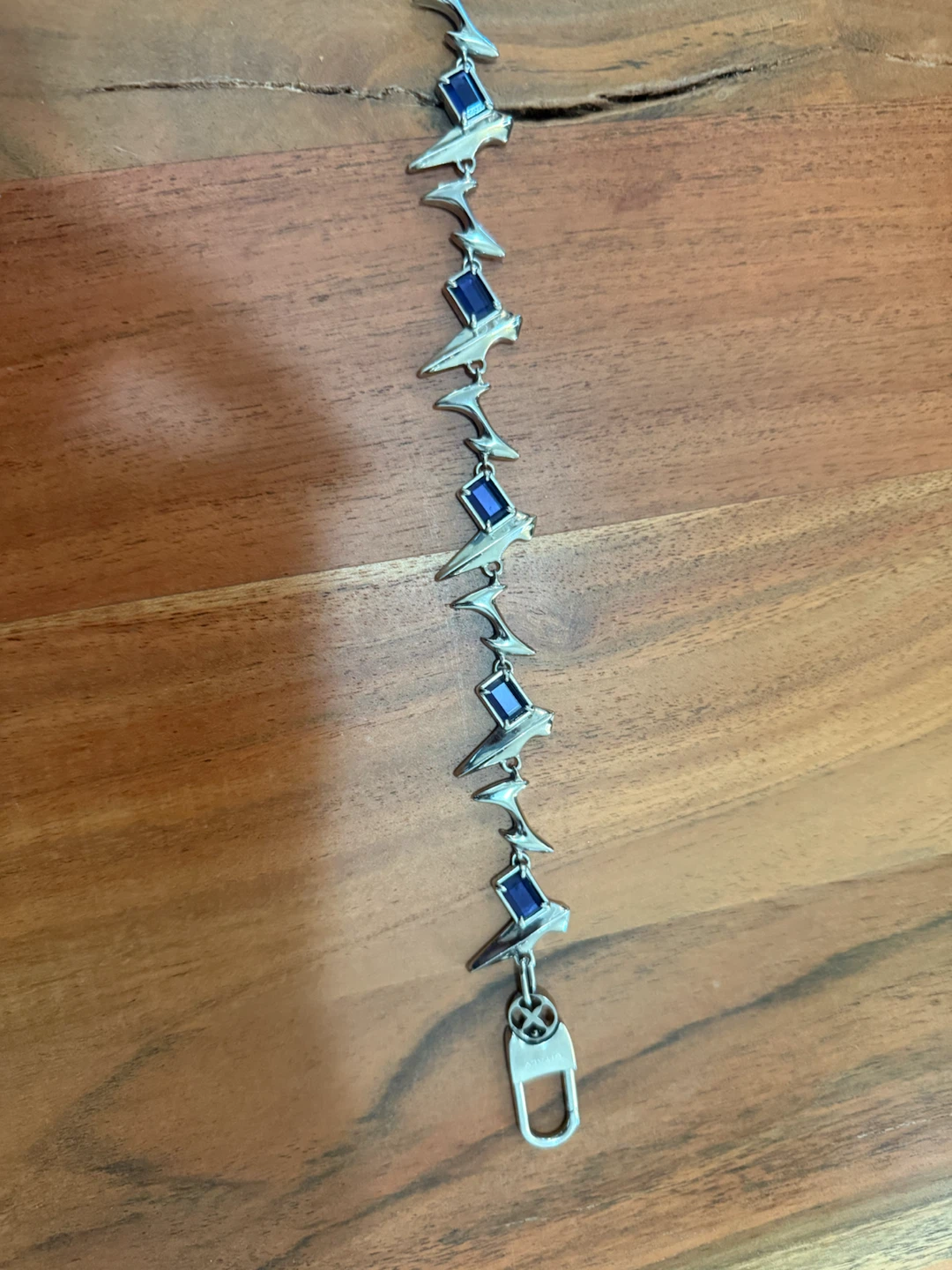 Vitaly Chain Bracelet with Blue Stones - photo 3