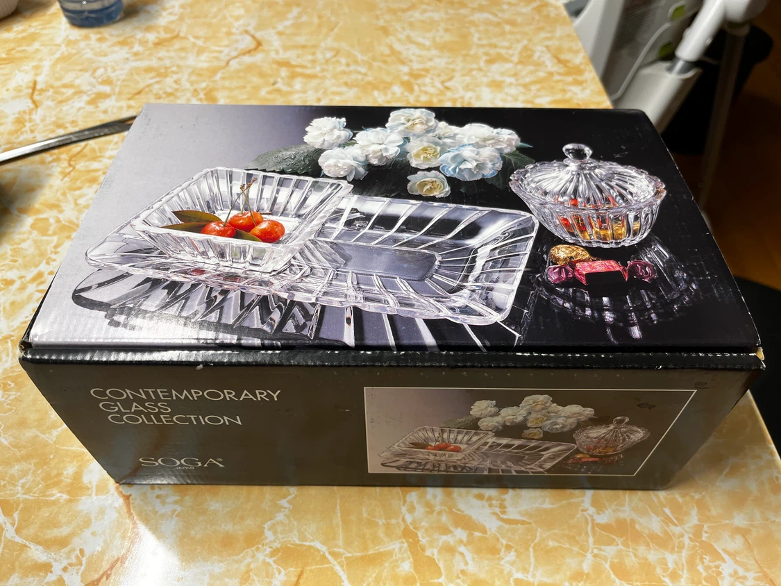 SOGA Contemporary Glass Collection Set Japan