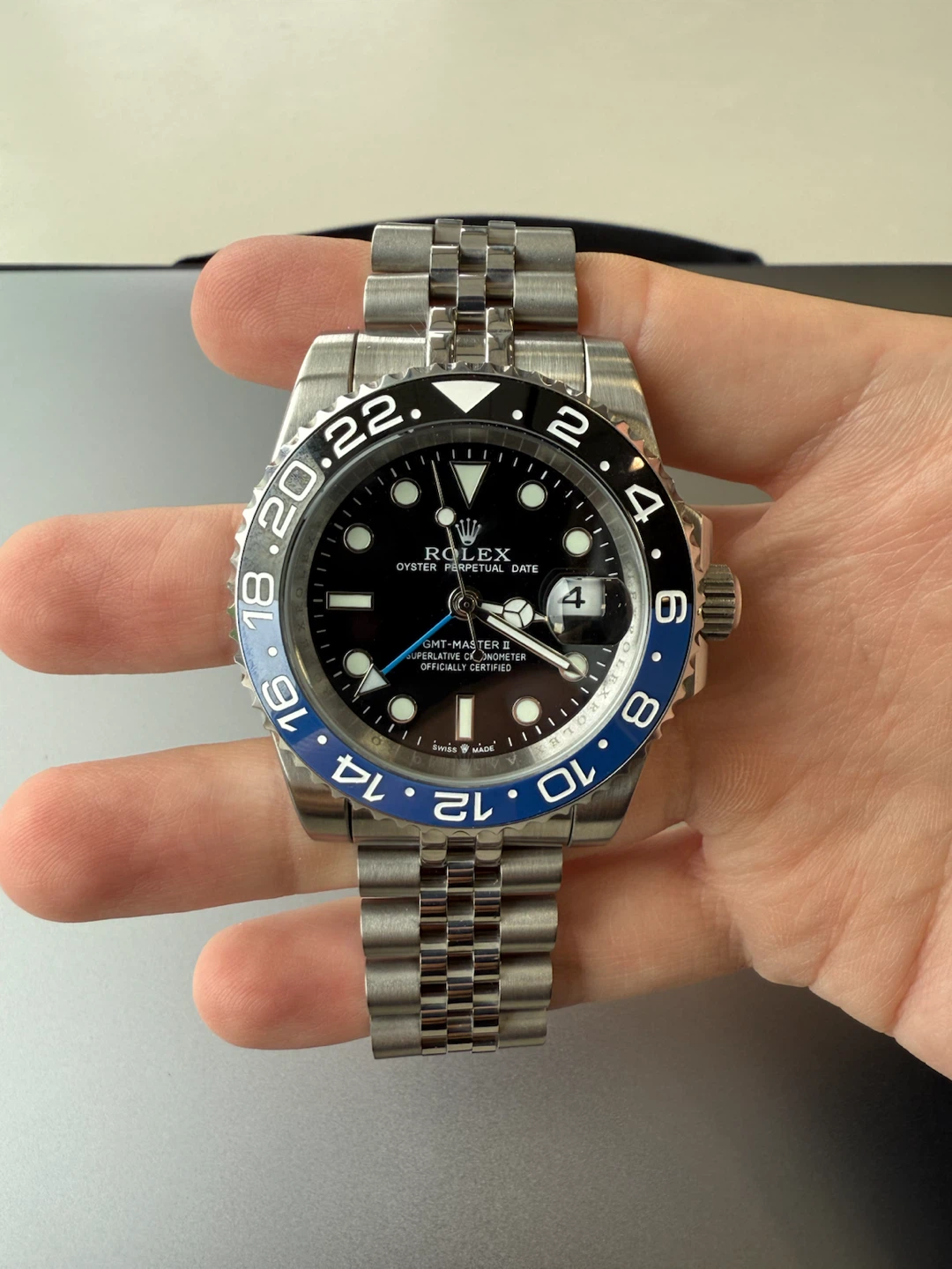 Luxury Men’s GMT Watch Batgirl