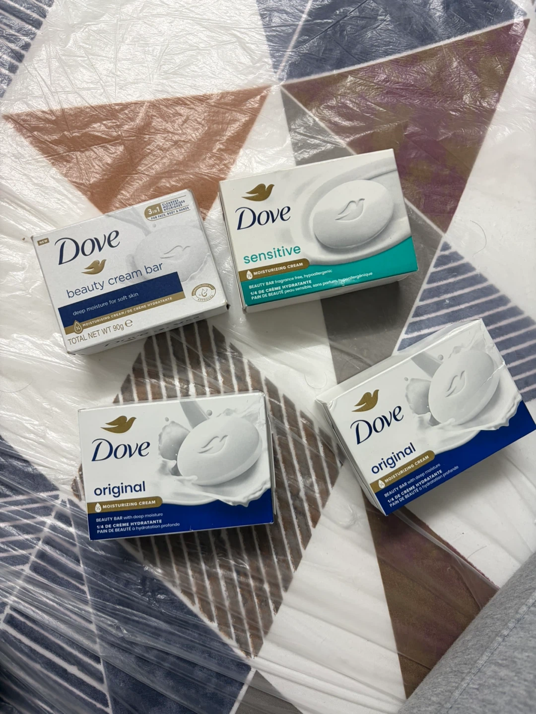Dove Beauty Bar Soap - 4 Pack