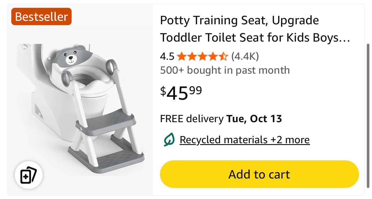 BRAND NEW Toddler Potty Training Seat - photo 3