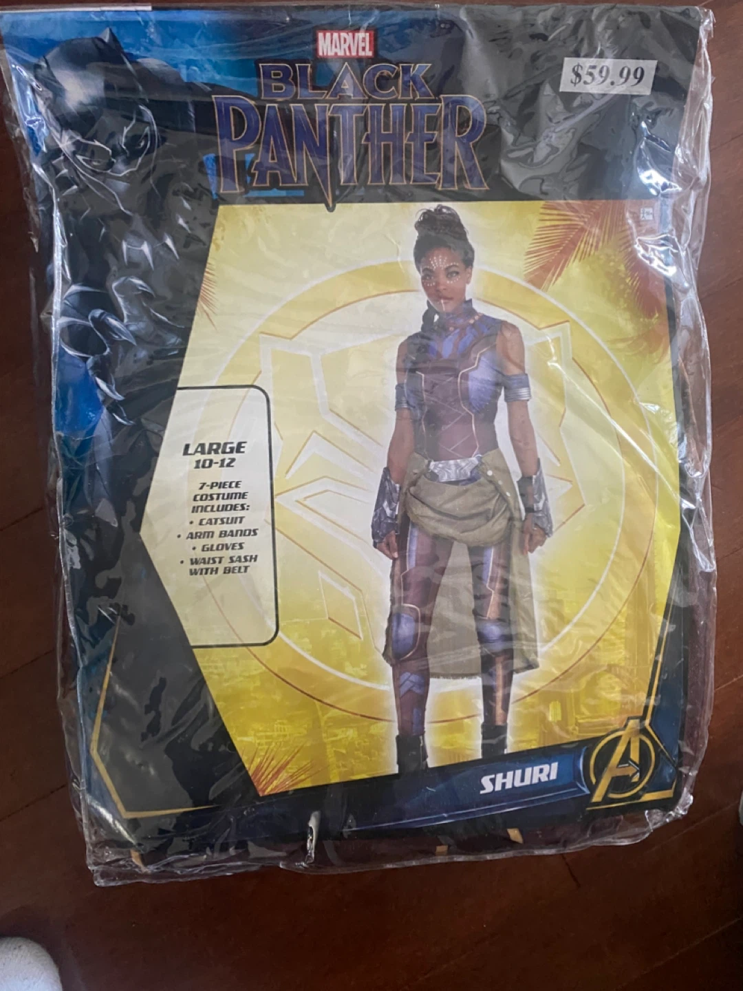 Marvel Black Panther Shuri Costume - Large 10-12