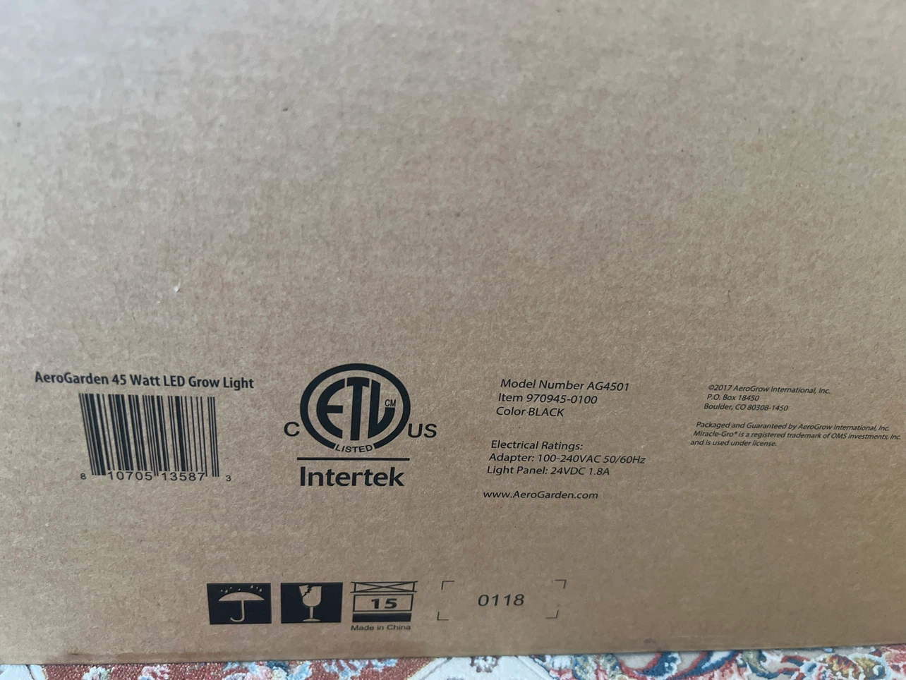 AeroGarden 45W LED Grow Light - photo 2