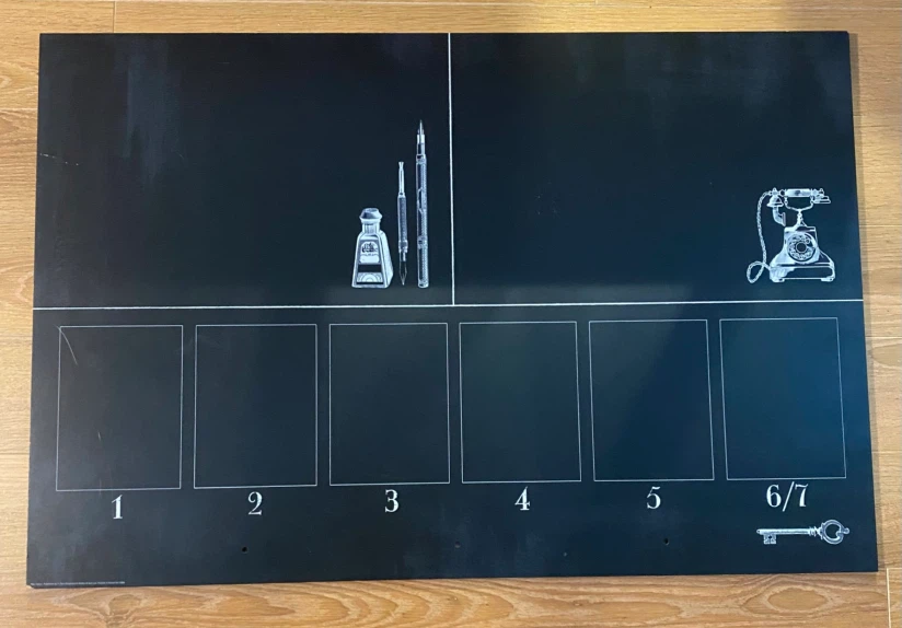 IKEA MÅLARNA Chalkboard Organizer