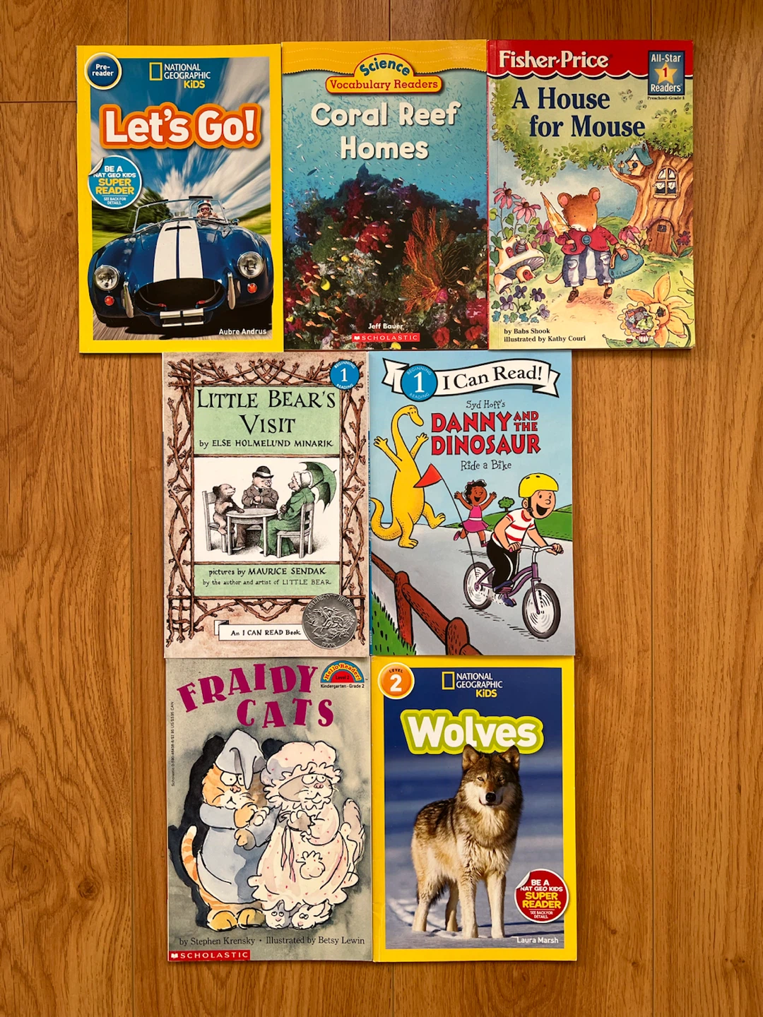 Children's Early Reader Books Level 1 & 2