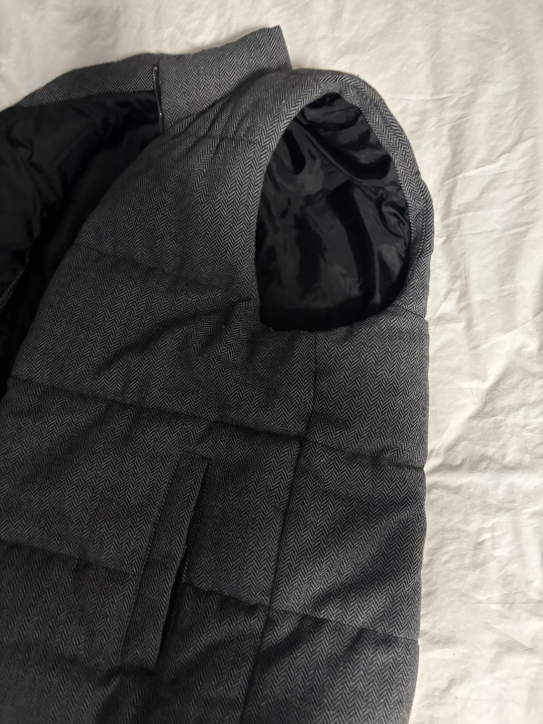 WARM Old Navy Herringbone Puffer Vest XL - photo 4