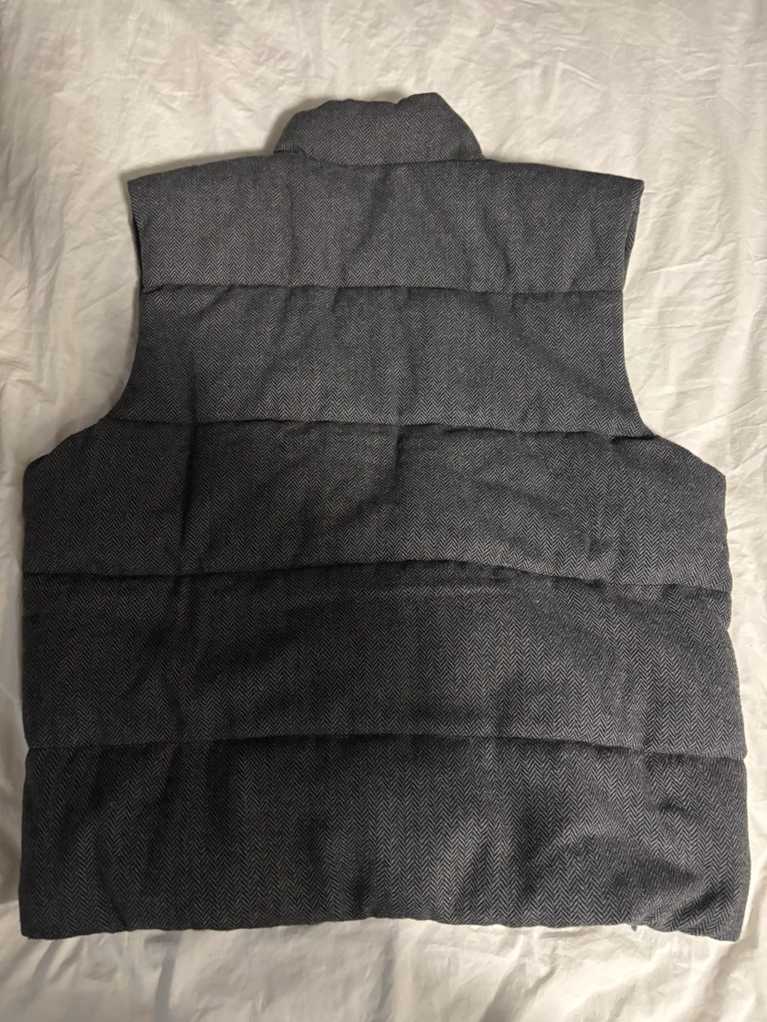 WARM Old Navy Herringbone Puffer Vest XL - photo 5