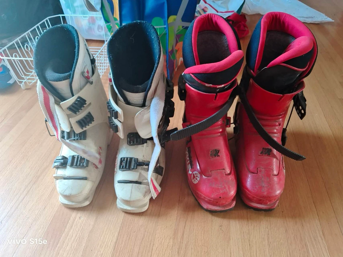 Two Pairs of  Ski Boots