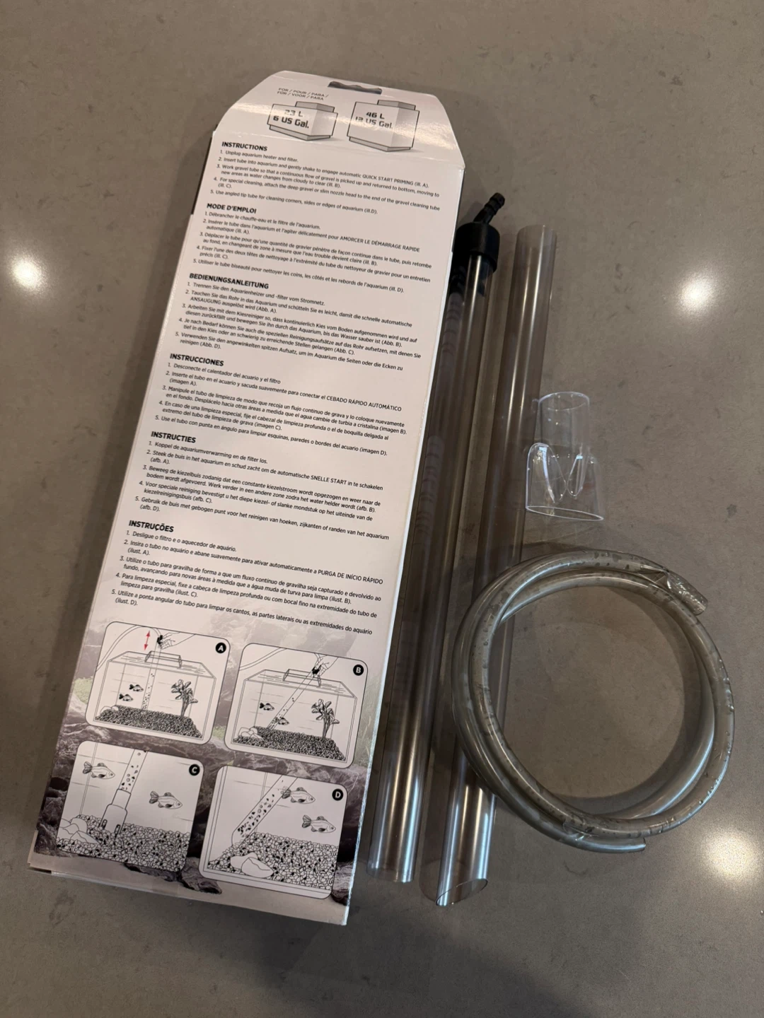 Fluval Edge Gravel Cleaner - photo 2