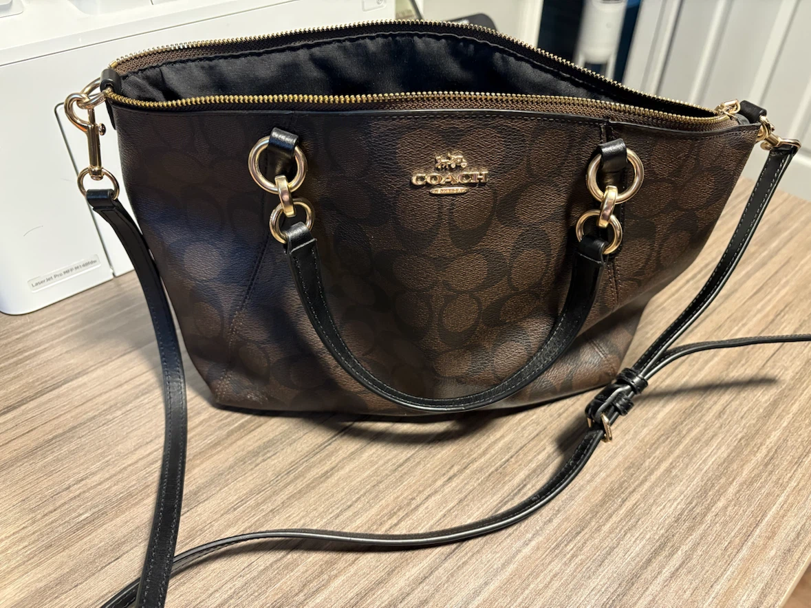 Coach Signature Brown Tote Bag - photo 3