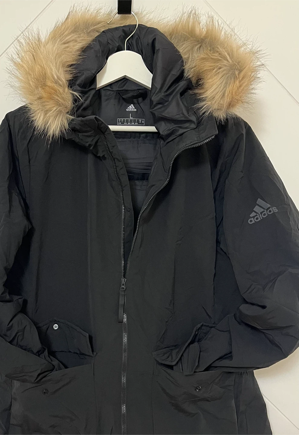 Adidas Women's Black Parka Size Large - photo 3