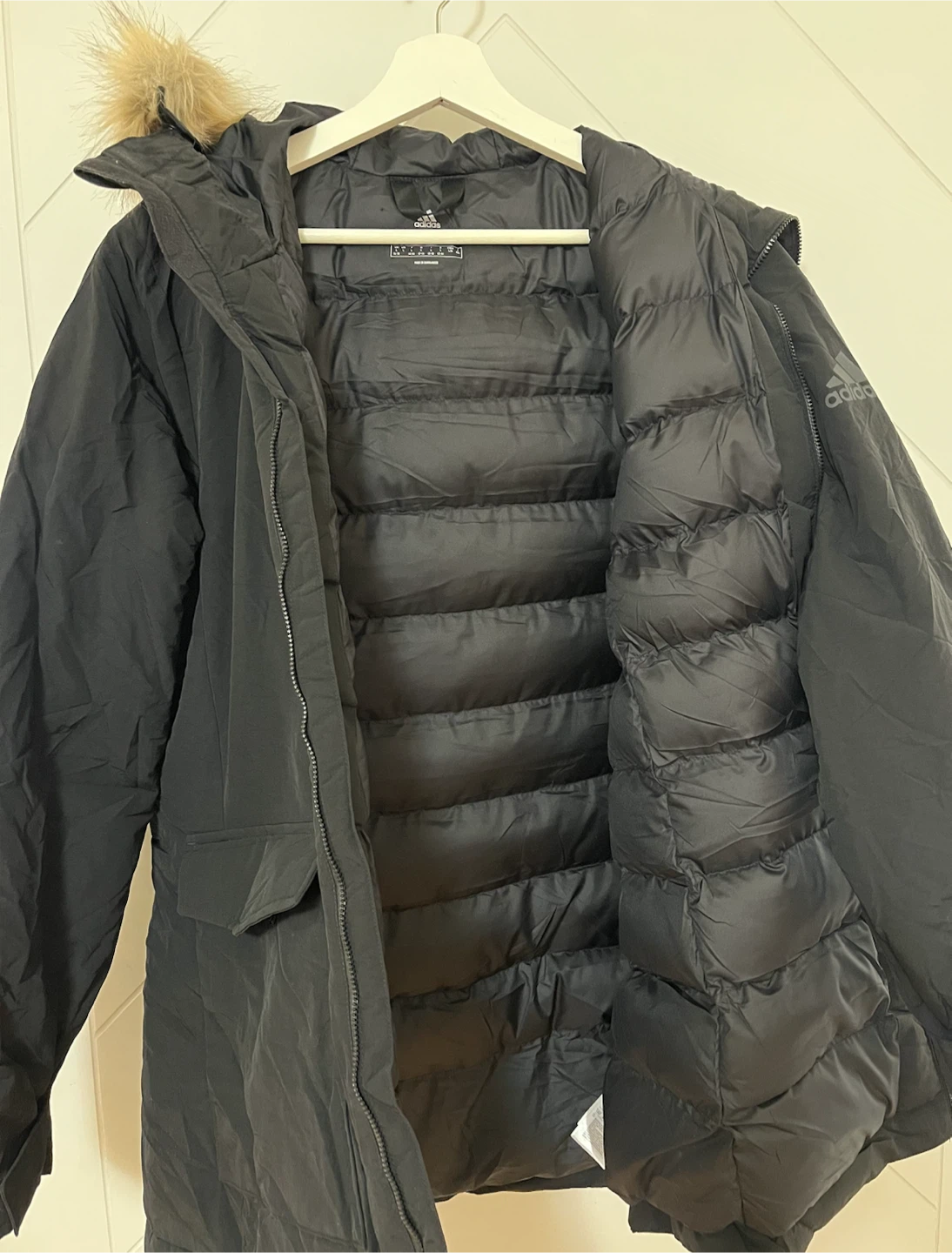 Adidas Women's Black Parka Size Large - photo 4