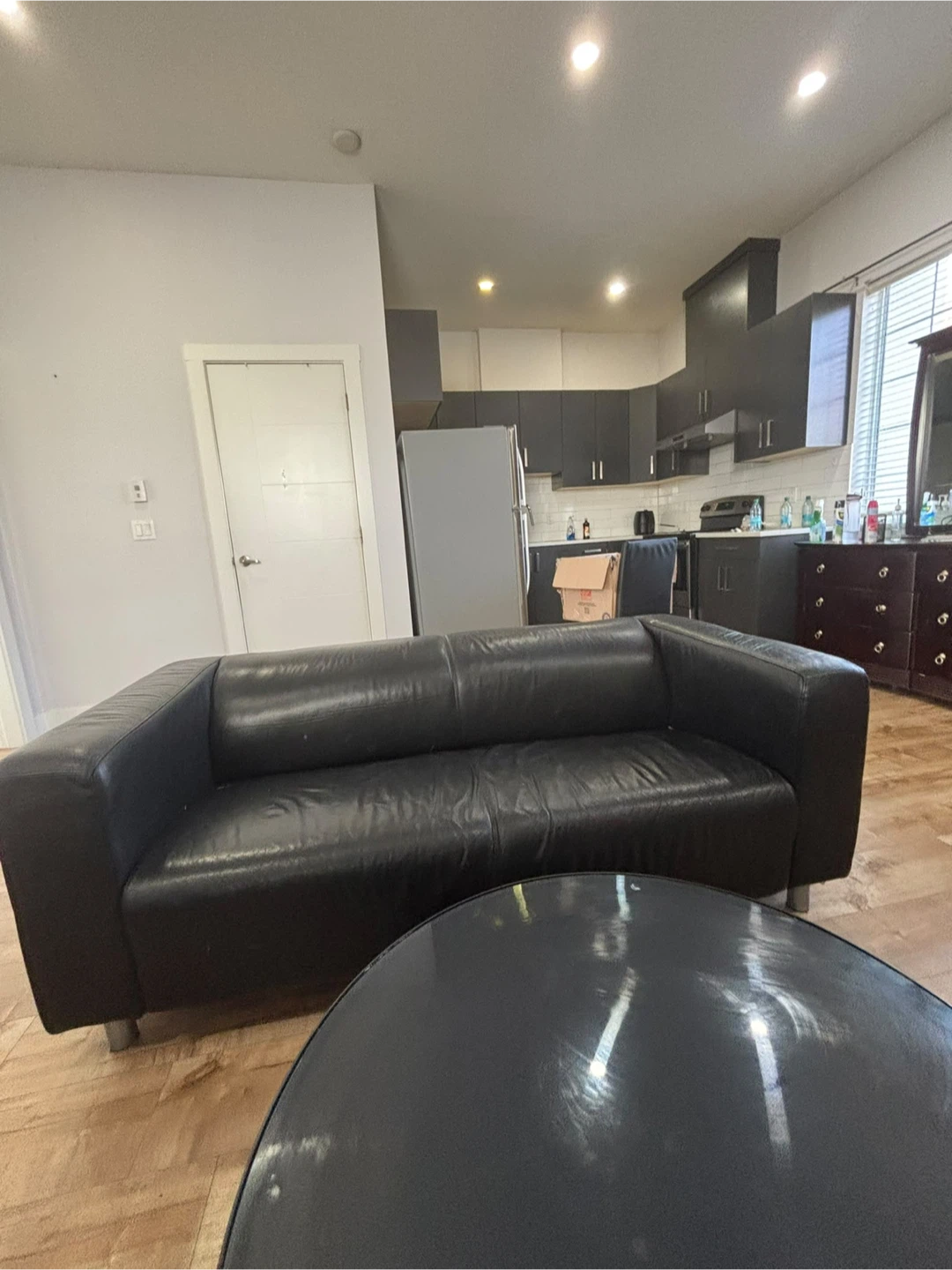 Sofa set with chair